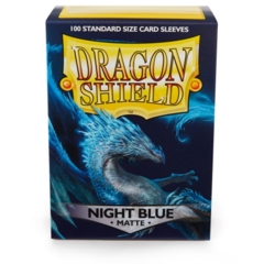 Dragon Shield Box of 100 in Matte Night Blue